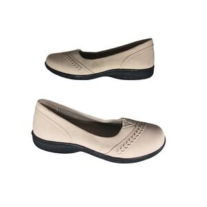 Comfortright‎ Womens Tan Slip On Ballet Flats Shoes Size 9 M